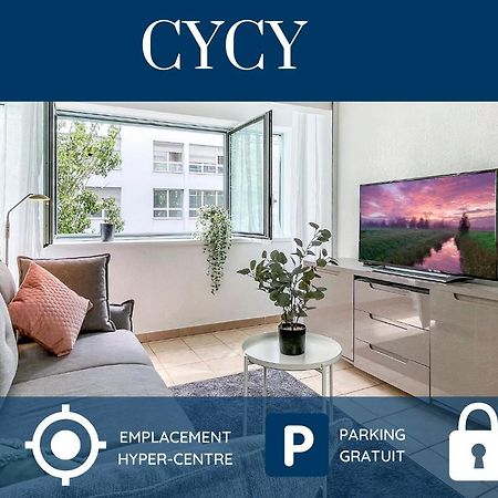 Homey Cycy - New / Free Parking / Hyper-Centre / Proche Geneve Анмас Екстериор снимка